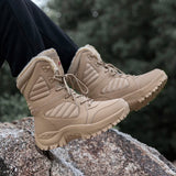 Winter Boot Men's Waterproof Ankle Boots Men Thick Plus Warm Large Snow Hiking Boots Outdoor Cotton Shoes Sneakers MartLion