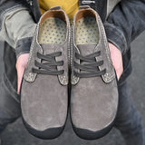 Outdoor Shoes Men Sneakers  Casual Men Shoes Suede Leather Shoe MartLion   