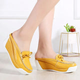 Summer Women Shoes Platform Slippers Wedge Flip Flops High Heel Slippers Casual Sandals MartLion   