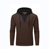 Men's Pullover Hooded Winter Fleece Hoodies Sweatshirt with Pockets Slim Fit Casual Hoody Street Home Clothing Mart Lion Coffee S 