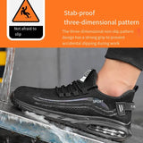 Air Cushion Safety Shoes for Men Anti Smashing Anti Piercing Anti Slip Work Shoes Summer Workwear Shock-absorbing Sneakers MartLion