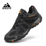 Non-slip Wear Resistant Men‘s Outdoor Hiking Shoes Breathable Splashproof Climbing Sneaker Hunting Mountain Mart Lion Darkgrey 40 CN