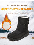 Boots Women Snow Casual Shoes Woman Waterproof Boots For Women Keep Warm Women's MartLion   