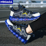 Children Sneakers Boys Shoes Buckle Strap Single Net Breathable Kids Casual Luxury Tennis Sports MartLion   