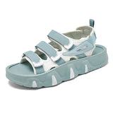 Classic Summer Sandals Men's Women Light Slip-on Platform Non-slip Beach Shoes Casual sandalias hombre MartLion gray 2666-2 36-37 CHINA