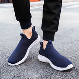 Men's Sneakers Breathable Mesh Shoes Casual Shoes Lightweight Lace-Up Running Walking Sneakers MartLion   