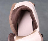 Suede Cow Leather Moccasins Rubber Soled Lofers Women Ankle Boots Chunky Sneaker Shoes MartLion