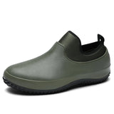Men's Casual Shoes Oil Resistant Non-slip Kitchen Multifunctional Restaurant Garden Work Short Rain MartLion   