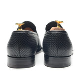 Classic Men's Penny Loafers Wedding Dress Shoes Handmade Genuine Leather Slip-On Footwear Office Formal MartLion   