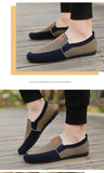 Men's Loafers Shoes driving Boat Footwear Brand canvas Moccasins Comfy Drive Casual Mart Lion   