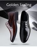 Golden Sapling Casual Shoes Men's Formal Oxfords Dress Flats Elegant Wedding Leisure Party Loafer MartLion   
