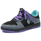 Lightweight Casual Sports Vulcanised Shoes Outdoor Anti-slip Running Men's Trendy Sneakers MartLion black 39 