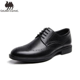 Men's Dress Shoes Formal Casual Luxury Leather British Style Wedding Autumn MartLion   