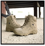 Winter Men's Military Boots Outdoor Leather Hiking Army Special Force Desert Tactical Combat Ankle Work Shoes Mart Lion   