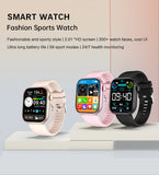 Smart Watch For Women Full Touch Screen Bluetooth Call Waterproof Sport Fitness Tracker Lady  Watches Smartwatch Men's MartLion   