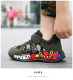 Shoes Children Camouflage Green Sneaker For Kid Walking PU Breathable MartLion   