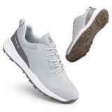 Men's Golf Shoes Training Golf Wears Outdoor Spikeless Golfers Walking Sneakers MartLion Hui 8 