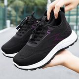 Walking shoes for women's spring sports have a textured breathable single trend MartLion   