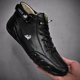 Men's Boots Casual Shoes High Top Luxury Sneakers Warm Leather Loafers Motorcycle MartLion   