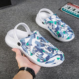 Summer Men's Slippers Platform Outdoor Sandals Clogs Beach Vacation Slippers Flip Flops Soft  Slides Casual Shoes Mart Lion   