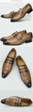Men's Loafers Cowhide Wear-resistant and Leather Shoes Dress Office Formal Shoes Leather MartLion