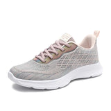 Mesh Shoes Women Breathable Vulcanized Shoes Non-slip Running Trendy Casual Sneakers MartLion GRAY 35 