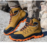 Safety Boots Men's Work Steel Toe Shoes Puncture-Proof Protective Indestructible Work MartLion   