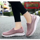 Women Shoes Summer Flying Weave Sneakers Super Light Vulcanized Mesh Breathable Sneakers MartLion   