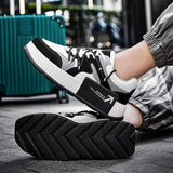 Trendy Vulcanized Shoes Breathable Sneakers Outdoor Running Casual Non-slip Men's MartLion   