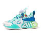 Children Sneakers Boys Shoes Luxury Kids Tennis Shoes School Athletic Sports for Boy MartLion lake blue 30 