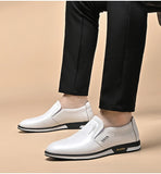 Oxford Shoes  Men's Shoes Men Formal Shoes Male Wedding Dress Loafers Slip on Shoes MartLion   