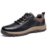Outdoor Men's Shoes Work Anti-Collision Hiking Safety Casual Mart Lion Black 38 