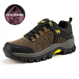 Winter Warm Casual Shoes Men Fur Walking Ankle Boots Couple Footwear Women Classic Outdoor Sneaker Mountain Climbing Work