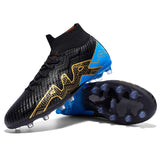  Soccer Shoes Men's Ag/Tf Football Boots Cleats Ankle Youth Glass Training Sneakers Unnisex Outdoor Sports Mart Lion - Mart Lion