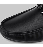 Leather Loafers Men's Casual Shoes Moccasins Slip on Flats Boat Driving Hombre MartLion   