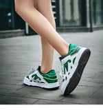 Glitter Anime Shoes Men's Women Luxury Sneakers Designer Platform Casual Sneakers Trainers MartLion   
