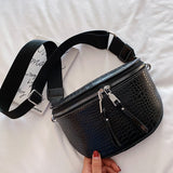 Luxury Designer Saddle Women's Chest Bag Crossbody Female Chain Handbag Hobos Bag Belt Purse Mart Lion black 24x8x17cm 