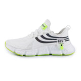 Summer Men's Sneakers Breathable Running Shoes Classic Casual Luxus Brand Sports Tenis Masculino MartLion WHITE 37 