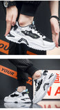 Summer Mesh Breathable Increased Men's Sports Shoes Trend All-match Running Daddy Sneakers Tenis Masculino MartLion   