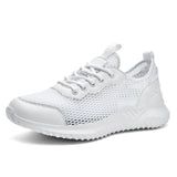 Summer Running Shoes Non-slip Breathable Casual Sneakers Men's Shoes Lightweight Footwear MartLion WHITE 39 