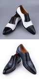 Versatile Lace-Up Dress Shoes Formal Office Casual Breathable Men's Suit Footwear Oxford Style Design MartLion   