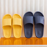 Men's Women Soft  Sole Slides Summer Sandals Couples Slippers Home Non Slip Bathroom Mart Lion   