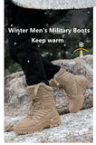 Winter Boot Men's Waterproof Ankle Boots Men Thick Plus Warm Large Snow Hiking Boots Outdoor Cotton Shoes Sneakers MartLion