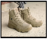 Winter Boots Men's Tactical Army Military Desert Waterproof Work Safety Shoes Climbing Hiking Ankle Outdoor MartLion   