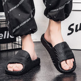 Summer Breathable Men's Slippers Outdoor Casual Shoes Slip On Unisex Sneakers Non-slip Bathroom Lightweight Sneakers Mart Lion   