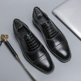 Britsh Dress Shoes Split Leather Footwear Formal Social Men's Mart Lion   