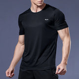 T Shirt Men Solid Color T-shirt Simple style Male Casual T shirt MartLion   