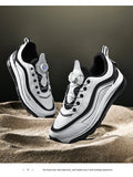 Cushion Athletic Running Shoes Casual Men's Shoes Outdoor Non-slip Sneaker Trend Leather Waterproof Footwear MartLion   