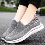 Women's Sport Sneaker Breathable Ballet Flats Loafers Ladies Boat Luxury Shoes Tennis Orthopedic Slip MartLion   