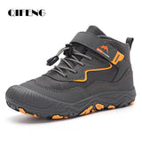 Children Ankle Boots Boys Non-slip Winter Tactical Sneakers Kids Footwear Hiking Big Kid Shoes Girls Summer Spring Mart Lion   